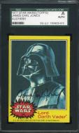1977 Topps Star Wars James Earl Jones - SGC JSA Auto