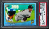 2013 Topps Chrome 210 Gerrit Cole Blue Refractor 136/199 - PSA 10
