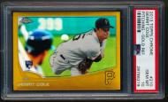 2013 Topps Chrome 210 Gerrit Cole Gold Refractor 28/50 - PSA 10