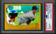 2013 Topps Chrome 210 Gerrit Cole Gold Refractor 29/50 - PSA 10
