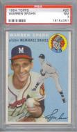 #020 - Warren Spahn - PSA 7