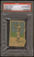 W516-1 Heinie Groh - PSA Authentic