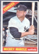 Mickey Mantle 1966 Topps - Raw