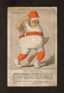 19th Century Trade Card - Struck Out