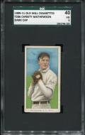 1909-11 T206 Christy Mathewson Dark Cap - SGC 3 Old Mill