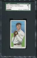 1909-11 T206 Christy Mathewson Dark Cap - SGC 3 SC 460 42OP