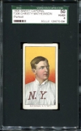 1909-11 T206 Christy Mathewson Portrait - SGC 50 SC 150/30