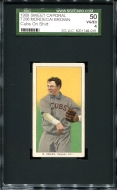 1909-11 T206 Mordecai Brown Cubs on Shirt - SGC 50 SC 150/30