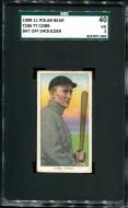 1909-11 T206 Ty Cobb Bat Off Shoulder - SGC 40 Polar Bear