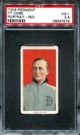 1909-11 T206 Ty Cobb Red Portrait - PSA 3.5 Pied 350