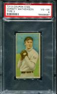 1919 T213-3 Coupon Christy Mathewson - PSA 4
