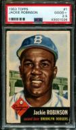 1953 Topps Jackie Robinson - PSA 2.5
