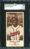 1954 Johnston Cookies Hank Aaron - SGC 4.5