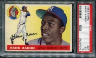 1955 Topps Hank Aaron - PSA 5