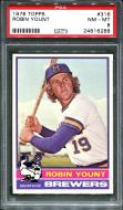 1976 Topps Robin Yount - PSA 8