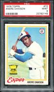 1978 Topps Andre Dawson - PSA 9
