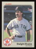 1983 Fleer #183 B - Dewey