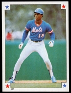 1984 Topps Stickers #385 - Straw