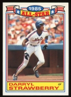 1986 Topps Glossy AS #19 - Straw