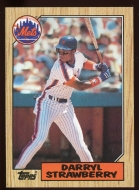 1987 Topps #460 B - Straw