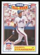 1987 Topps Glossy AS #8 - Straw