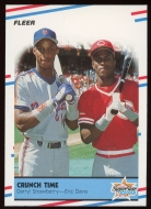 1988 Fleer #637 - Straw/Davis