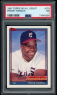 1991 Topps '90 M.L. Debut - PSA 7