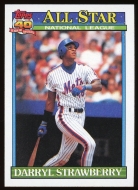 1991 Topps AS #402 - Straw