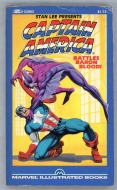 Cap Marvel Illustrated w/ Baron Blood - 1982