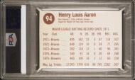 0100077 1976 HOSTESS #94 HANK AARON PSA NM 7 - PC $50 - $55