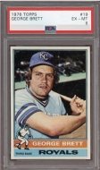 010191 - 1976 TOPPS #19 GEORGE BRETT - PSA EX - MINT 6 - PC- $45 - $50