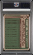 010352 - 1976 TOPPS #35 TONY OLIVA - PSA NM-MT 8 - PC