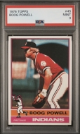 010451 - 1976 TOPPS #45 BOOG POWELL - PSA MINT 9 - PC