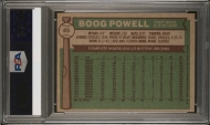 010452 - 1976 TOPPS #45 BOOG POWELL - PSA MINT 9 - PC