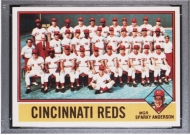 011041 - 1976 TOPPS #104 REDS TEAM - PSA MINT 9 - - PC - $100