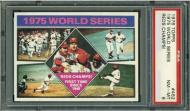 014621 - 1976 TOPPS #462 1975WORLD SERIES - PSA NM-MINT 8 - PC - $30 - $35