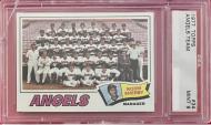 020341 - 1977 TOPPS #34 ANGELS TEAM - PSA MINT 9 - PC - $30 - $35