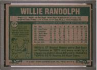 023592 - 1977 TOPPS #WILLIE RANDOLPH - PSA MINT 9 - PC
