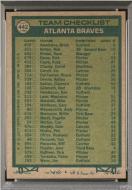 024422 - 1977 TOPPS #442 BRAVES TEAM - PSA MINT 9 - PC