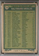 025462 - 1977 TOPPS #546 ORIOLES TEAM - PSA MINT 9 - PC