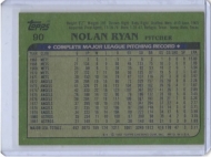 070902 - 1982 TOPPS #90 NOLAN RYAN - NM-MT - - PC - $10.00