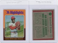 1975 TOPPS #  3 BOB GIBSON HIGHLIGHT - PC