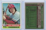 1976 TOPPS #290 TED SIMMONS - ExMt+ - $5.00