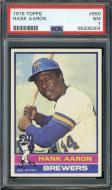 015501 - 1976 TOPPS #550 HANK AARON - PSA NR-MT 7 - PC - $120 - $125
