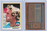 1978 TOPPS #100 GEORGE BRETT - PC