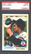 1978 Topps #580 Rod Carew - PSA 9 - $35.00