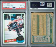 1980 TOPPS #250 WAYNE GRETZKY - PC - PSA 8