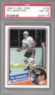 1984 O Pee Chee #129 Pat LaFontaine - PSA 8 - $20.00