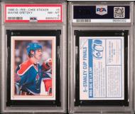 1985 O-PEE-CHEE STICKERS #  5  WAYNE GRETZKY - PSA 8 - PC