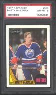 1987 O Pee Chee #205 Marty McSorley - PSA 8 - $7.00